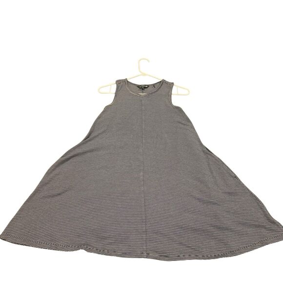 Toad&Co Dresses & Skirts - Toad and Co Womens Daisy Rib Sleeveless Striped Midi Dress Pockets S Outdoors